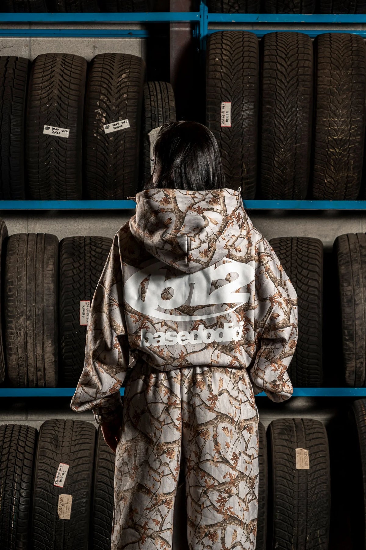 Basedodici Balaclava Forest Hoodie