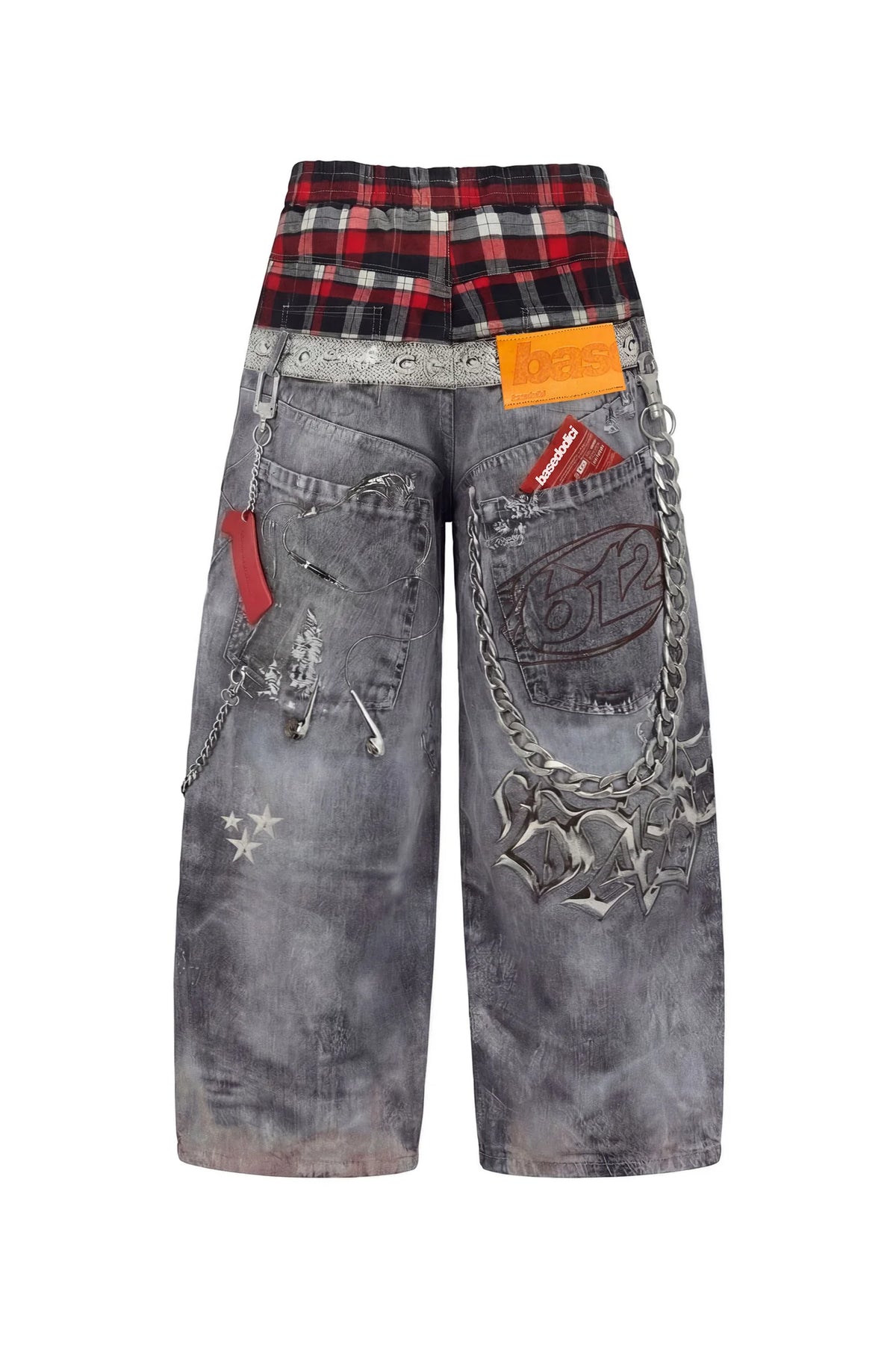 Basedodici Bigall Graphic Pants