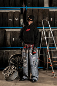 Basedodici Bigall Graphic Pants