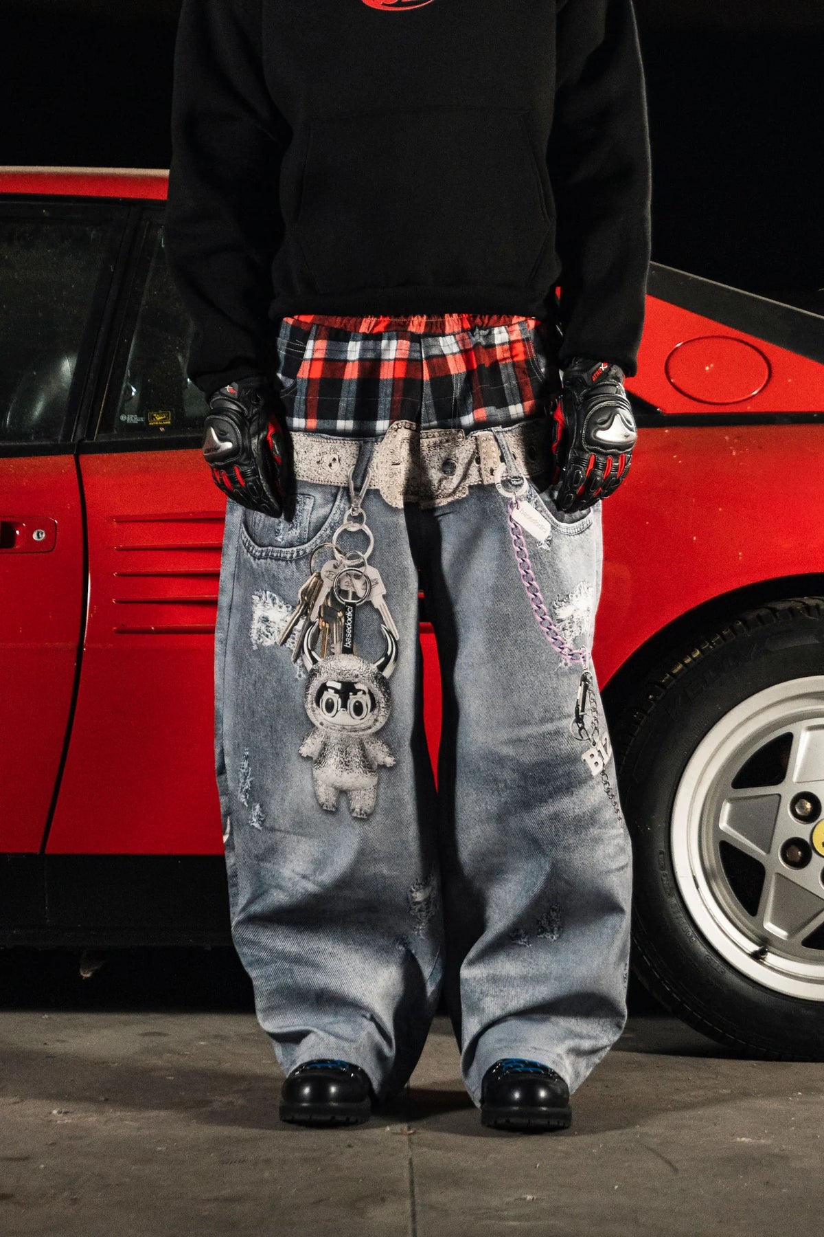 Basedodici Bigall Graphic Pants