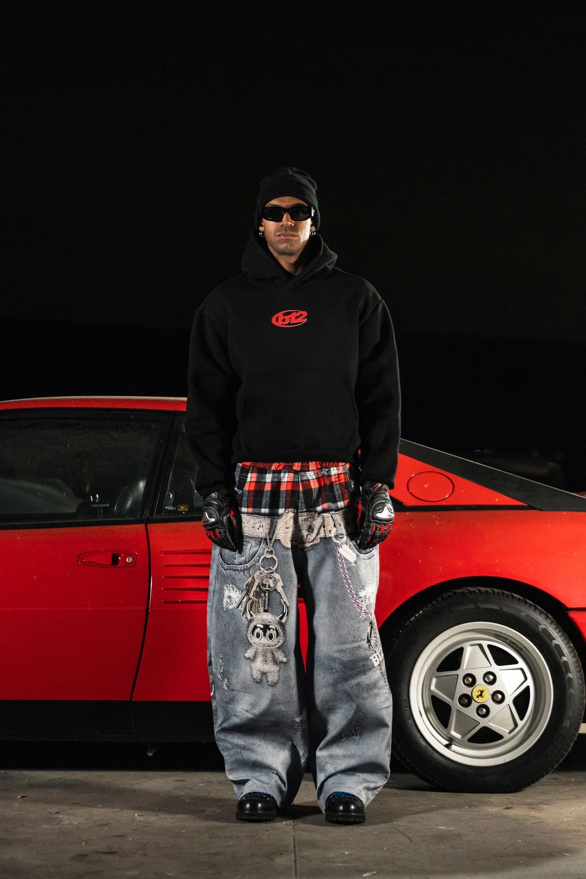 Basedodici Bigall Graphic Pants