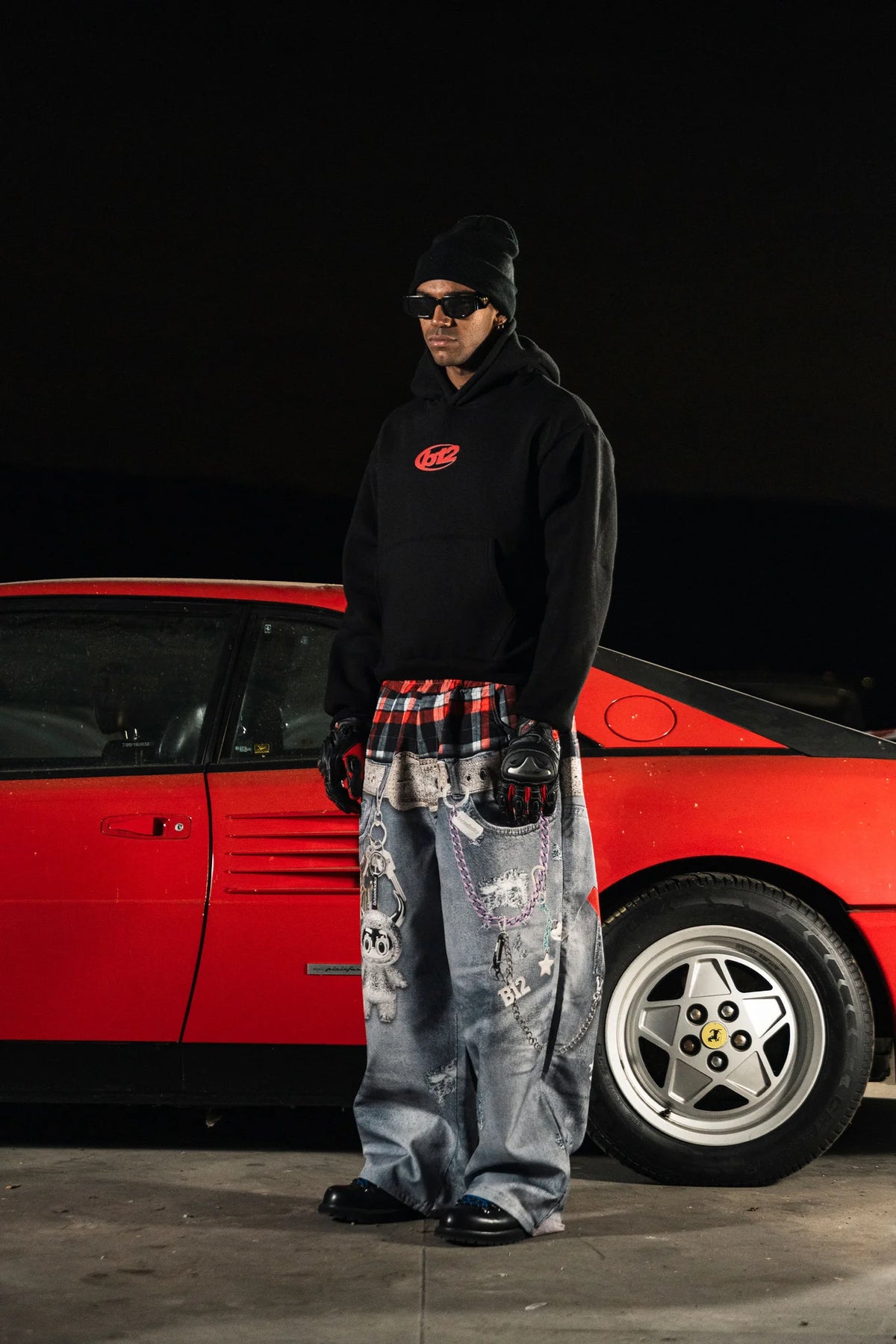 Basedodici Bigall Graphic Pants