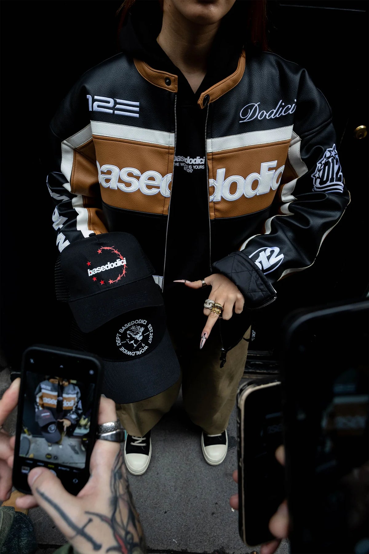 Basedodici Biker Jacket Money Machine