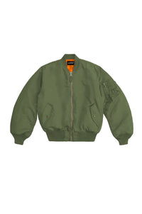 Basedodici Bomber Jacket Navy Green