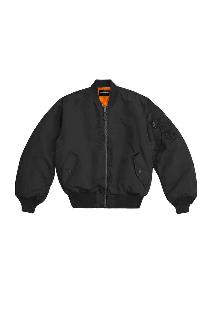 Basedodici Bomber Jacket Black