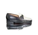 Damy Mocassino Bianco Nero