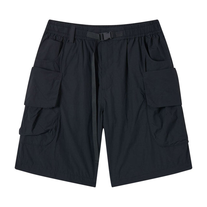 Acupuncture Nylon Cargo Short Black