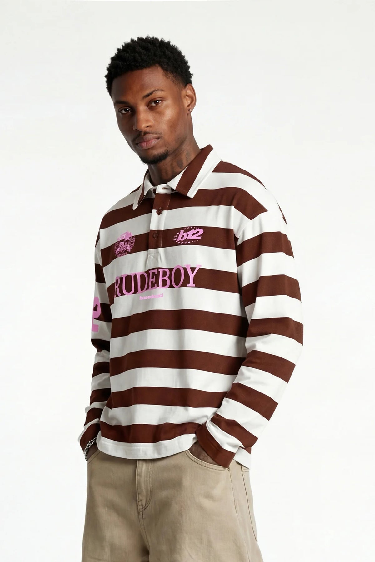 Hoodie Boxy Fit Red 
