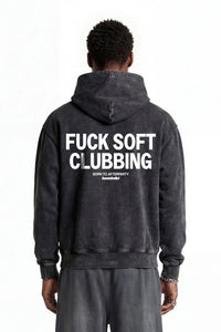 Hoodie Boxy Fit Red 