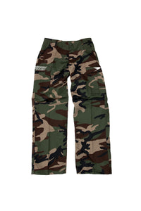 Basedodici Cargo Pants Wood Camo