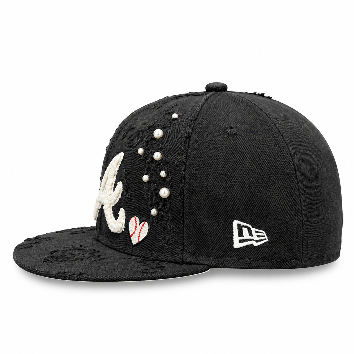 59FIFTY Fitted Custom Atlanta Braves Navy