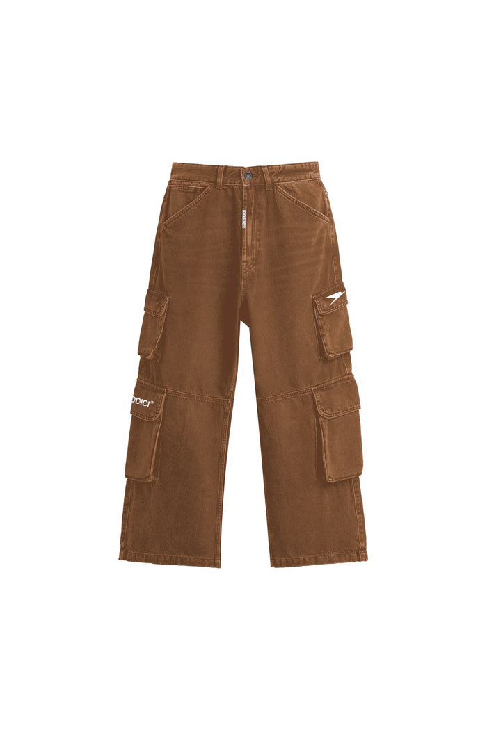 Basedodici Cargo Pants “RESORT” Brown