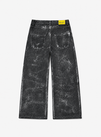 Artexplora House Painter Black Raw Denim Pant