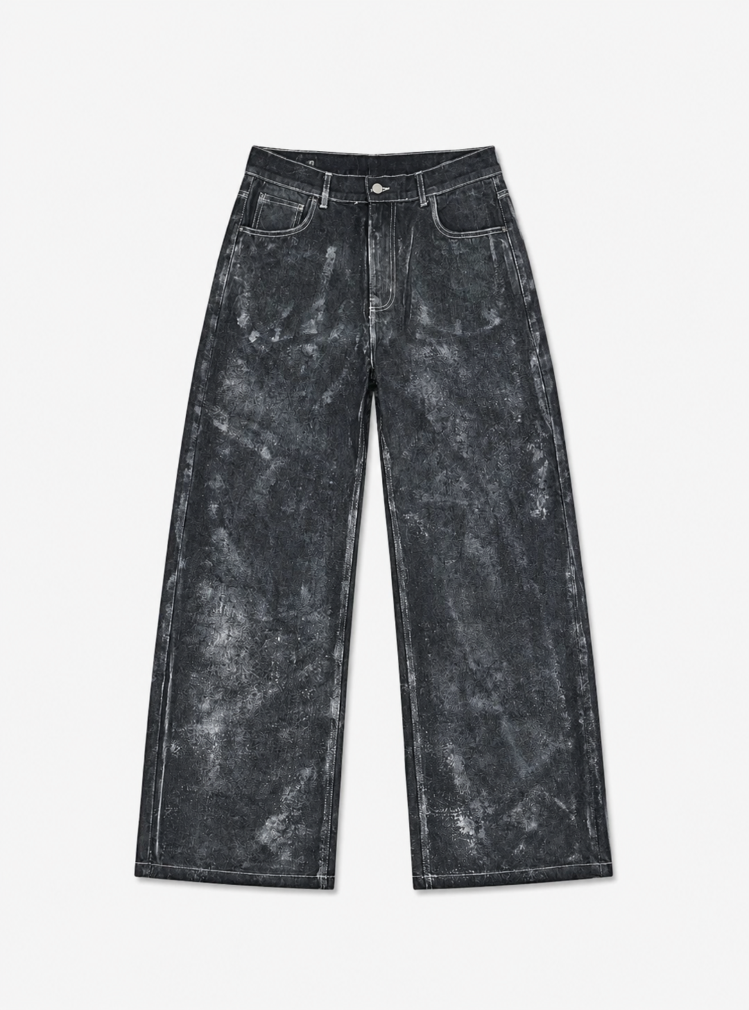 Artexplora House Painter Black Raw Denim Pant
