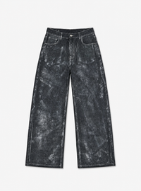 Artexplora House Painter Black Raw Denim Pant