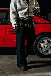 Basedodic Bigall Double Waist Denim Raw