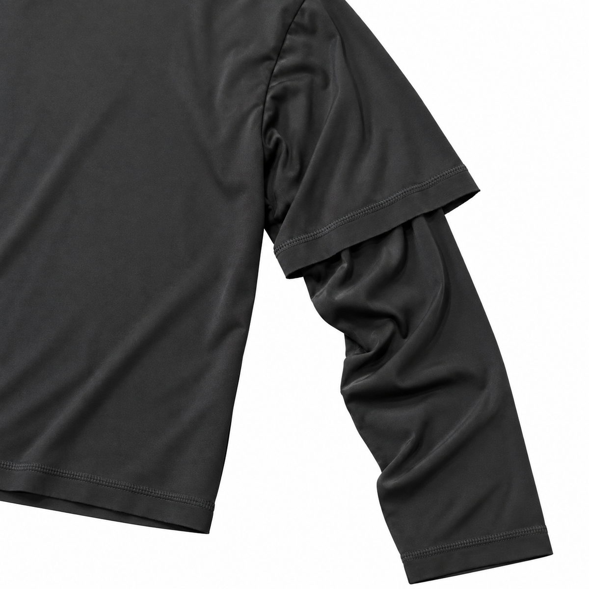 Layered Longsleeve Black | Top in Modal