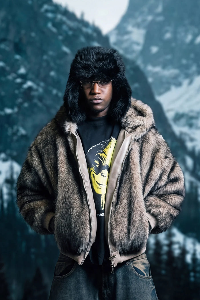 Basedodici Faux Fur Jacket