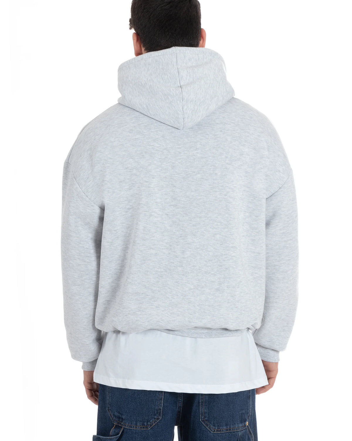 Hoodie Boxy Fit Grey