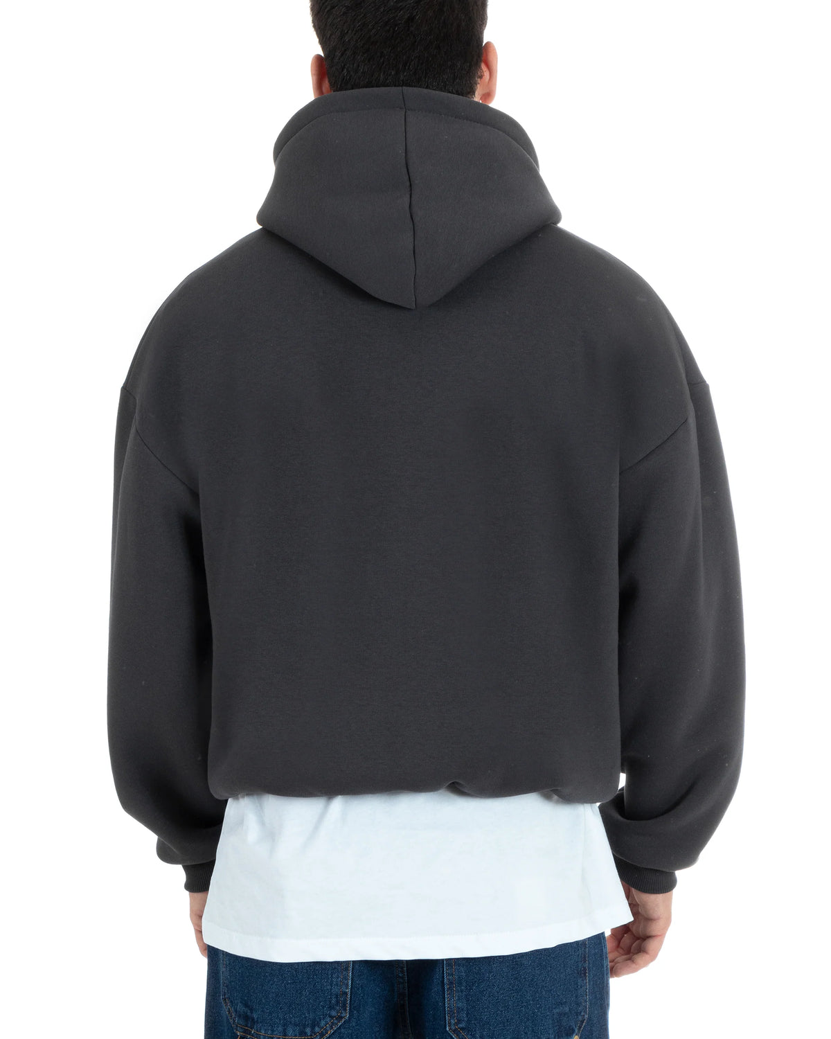 Hoodie Boxy Fit Lead 