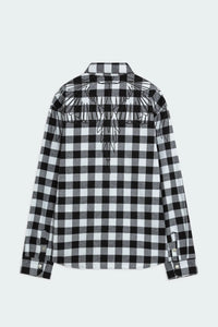 County of Milan Camicia Check Con Stampa Aquila Geometrica