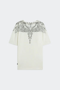 County of Milan T-Shirt Con Stampa Aquila Geometrica