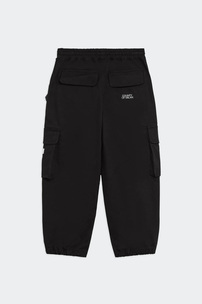 County of Milan Pantalone Cargo con Logo Lineup