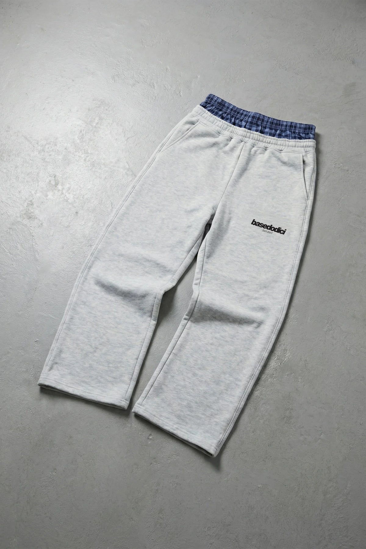 Basedodici Fleece Pant Grey with Boxer