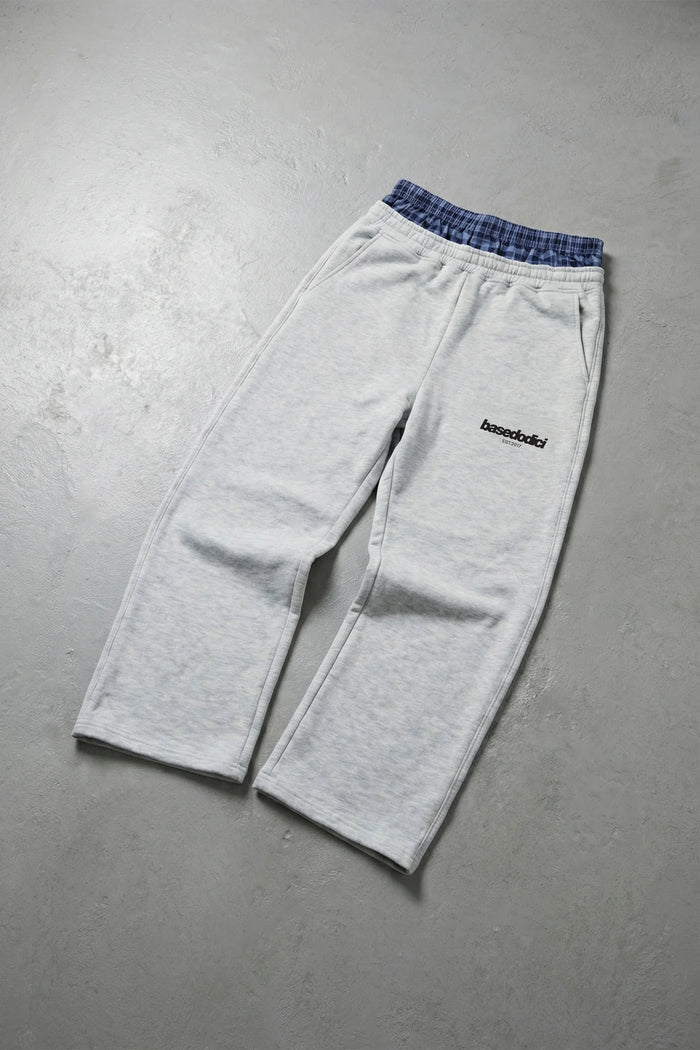 Basedodici Fleece Pant Grey with Boxer
