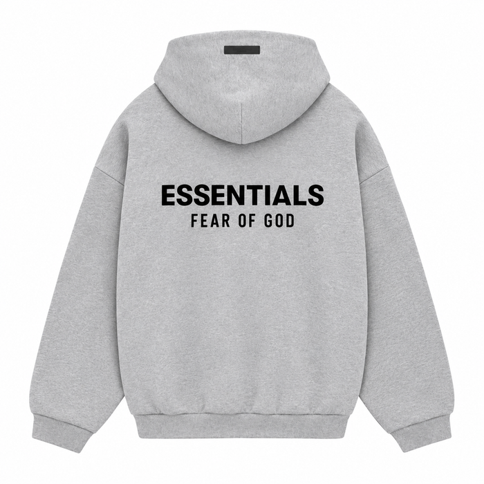Fear of God Essentials Light Oatmeal Hoodie