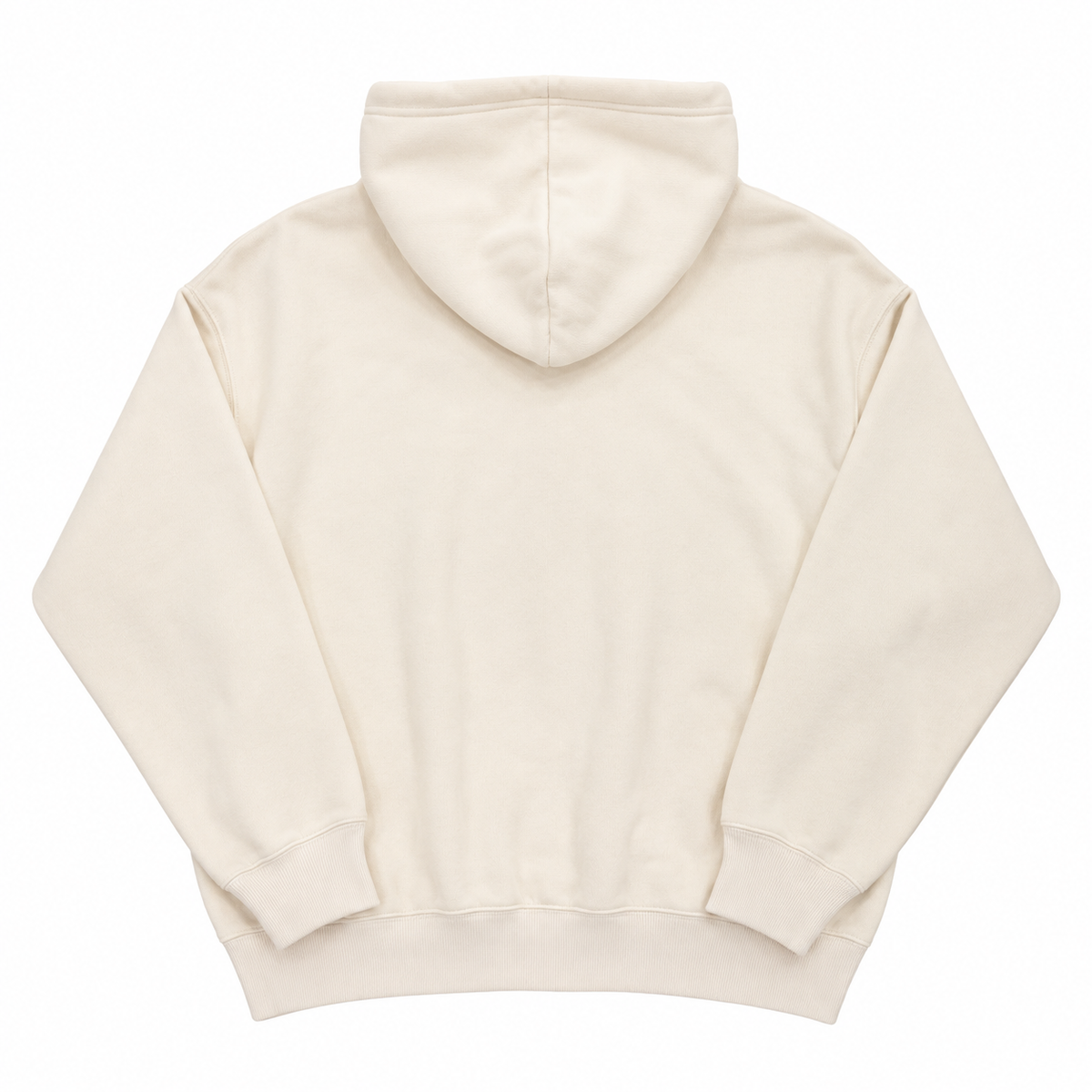 Hoodie Fleece Creamy Bear Parchment | Cream