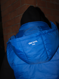 Street Dealer Puffer Jacket Blue