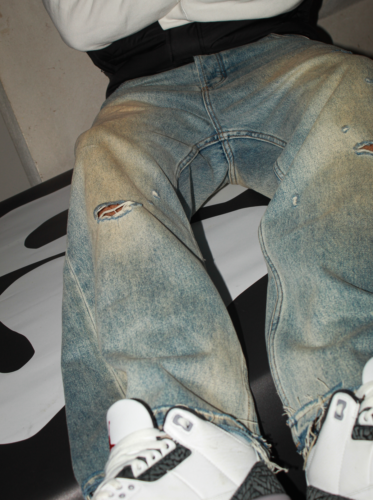 Street Dealer Straight Baggy Jeans