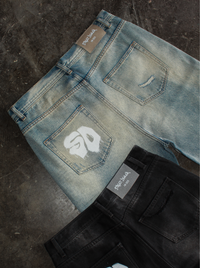 Street Dealer Straight Baggy Jeans