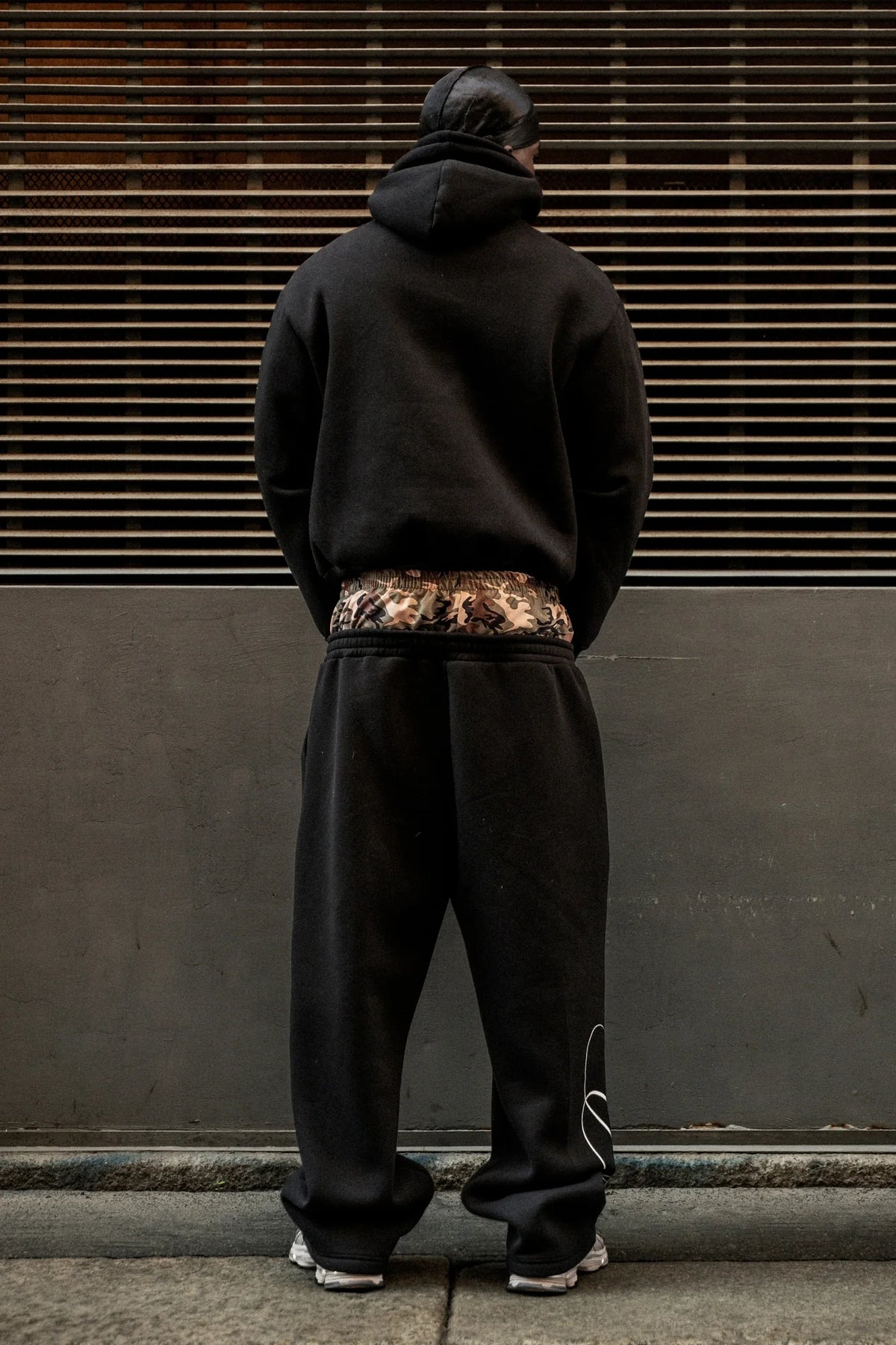 Hoodie Boxy Fit Red 
