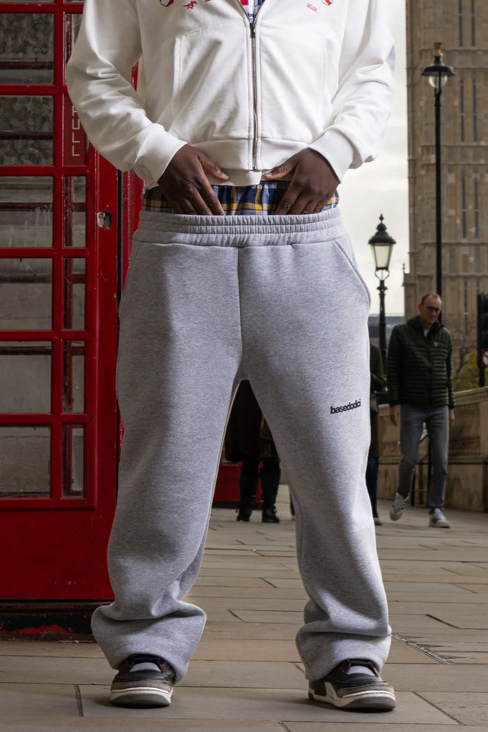 Basedodici Fleece Pant Hashgrey Double Layer