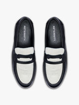 Reternity Le Metropolitan Loafers Black White