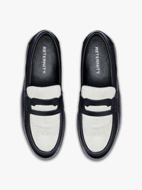 Reternity Le Metropolitan Loafers Black White