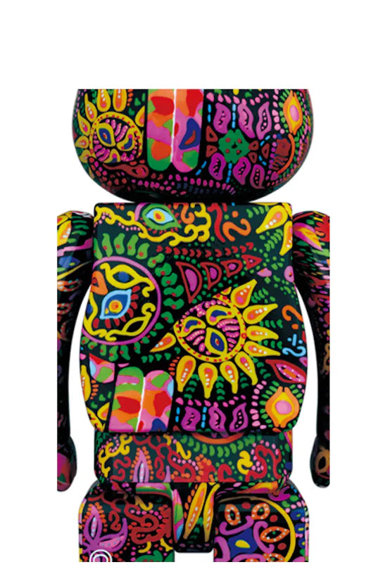 Bearbrick 100% 400% Psychedelic Paisley