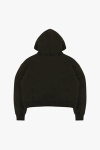 Basedodici Hoodie Zip Can't Rush Black