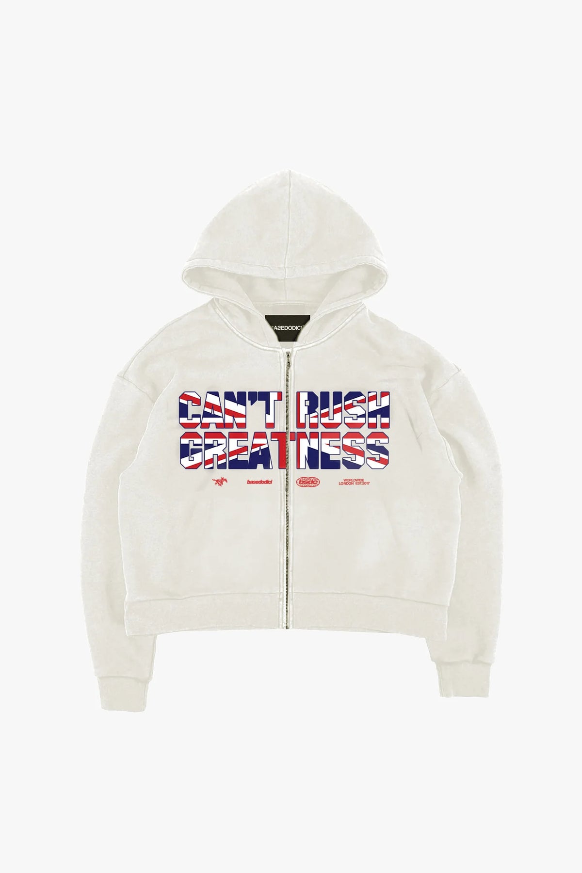 Basedodici Hoodie Zip UK