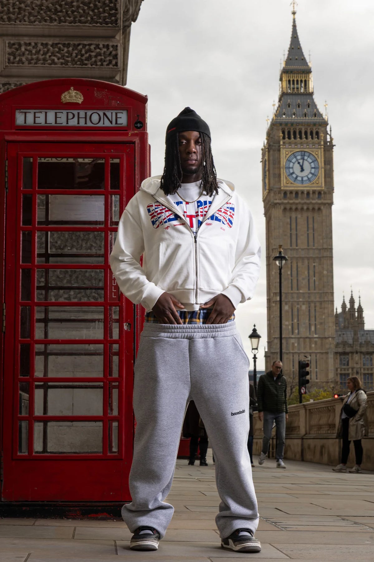 Basedodici Hoodie Zip UK