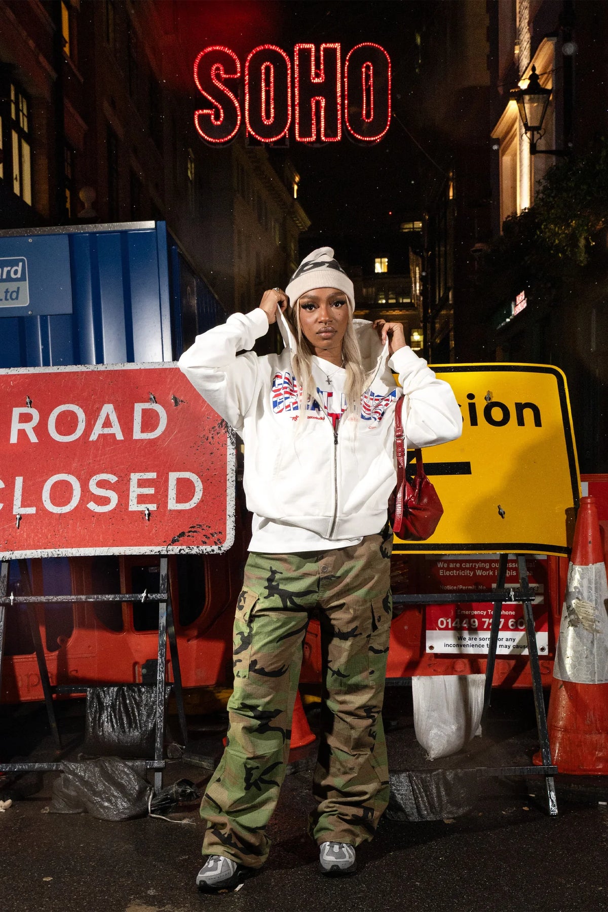 Basedodici Hoodie Zip UK