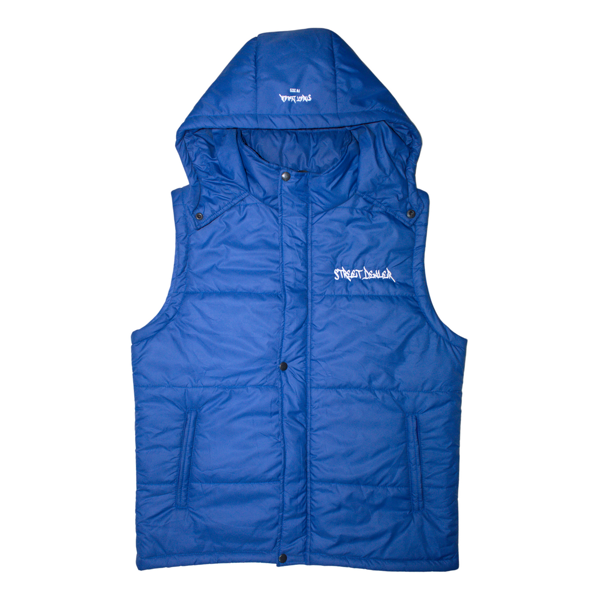 Street Dealer Puffer Jacket Blue