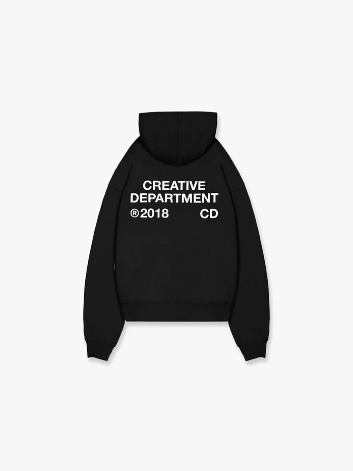 Reternity Creative Zip Hoodie - Black