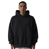 Fear of God Essentials Black Stretch Limo Hoodie