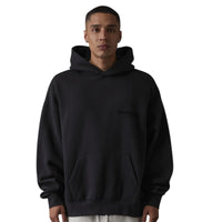 Fear of God Essentials Black Stretch Limo Hoodie
