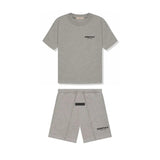 Essentials Fear of God Bundle T-Shirt + Short Dark Oatmeal