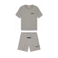 Essentials Fear of God Bundle T-Shirt + Short Dark Oatmeal