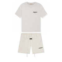 Essentials Fear of God Bundle T-Shirt + Short Oatmeal